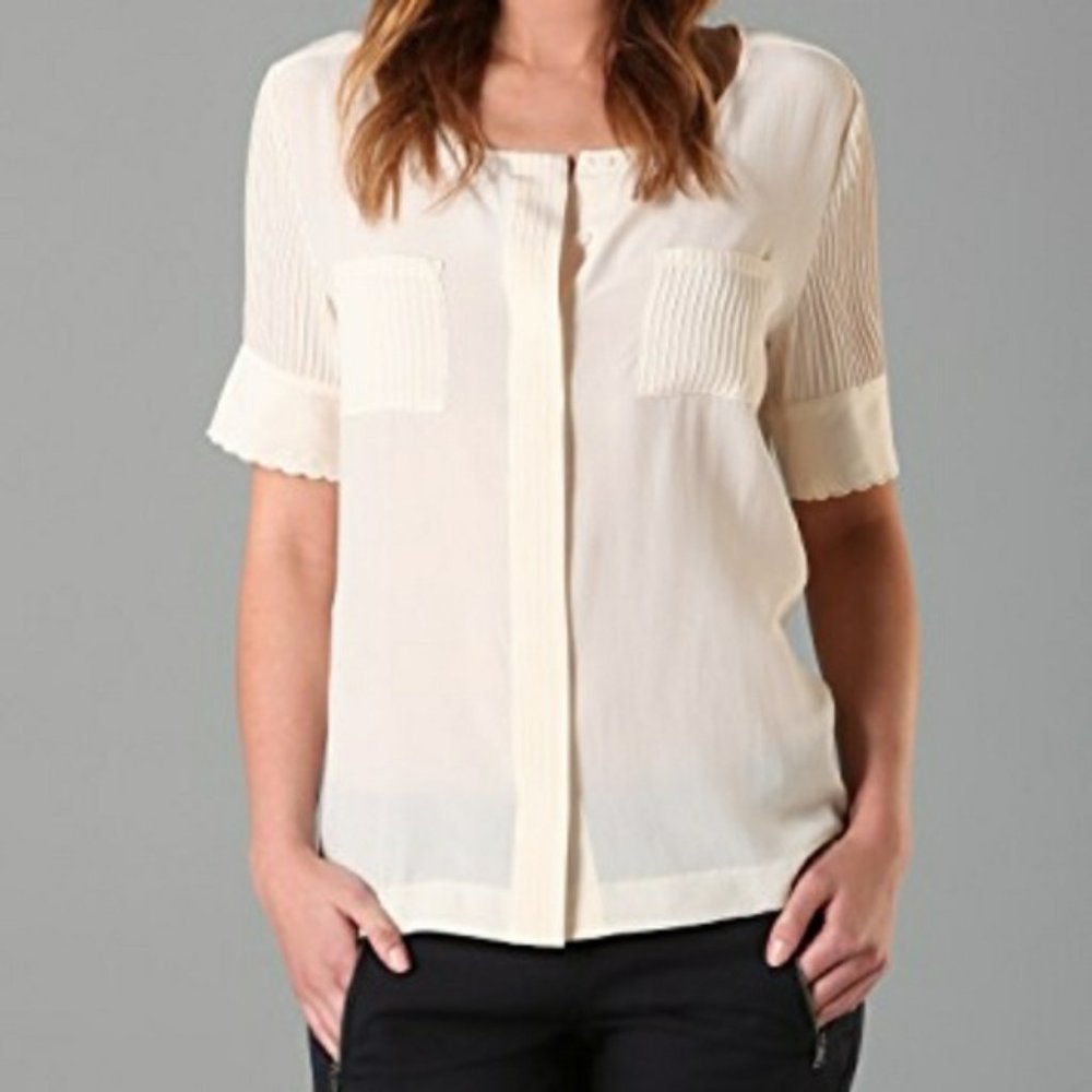 New Club Monaco Tamia Blouse size Medium